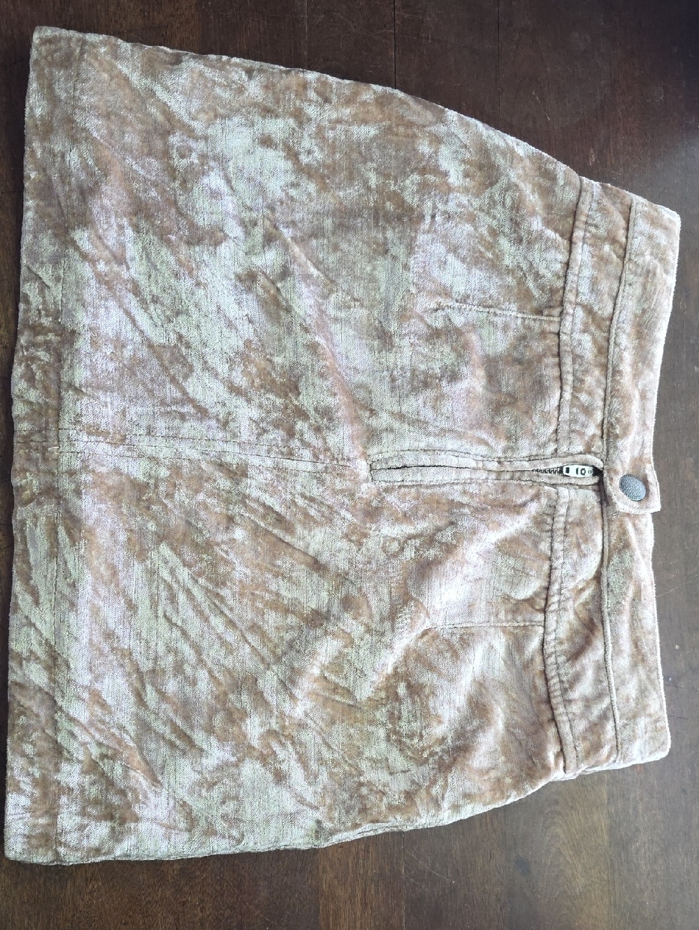 Free People Soft Tan Mini Skirt Size 0